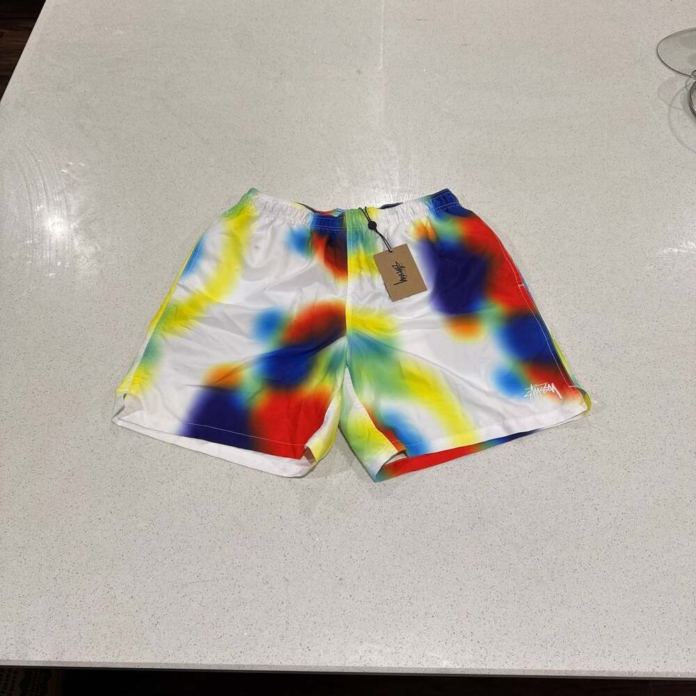 Stussy Soul Water Abstract Print Shorts
